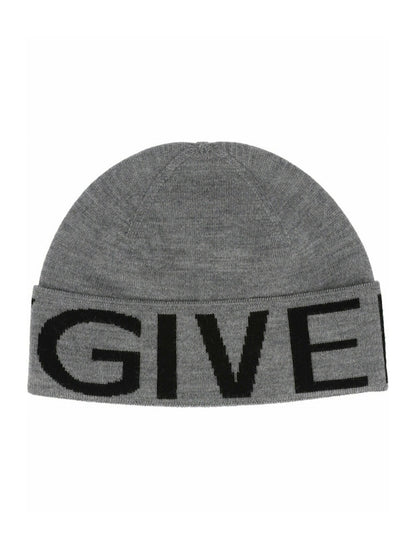 Givenchy Jacquard Logo Beanie Black