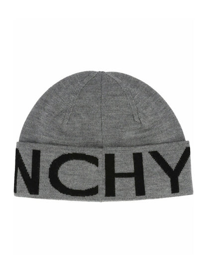 Givenchy Jacquard Logo Beanie Black