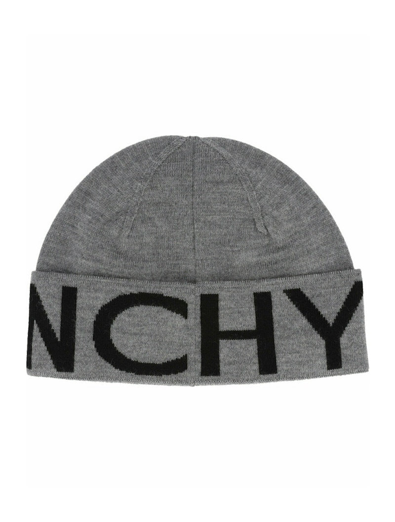 Givenchy Jacquard Logo Beanie Black