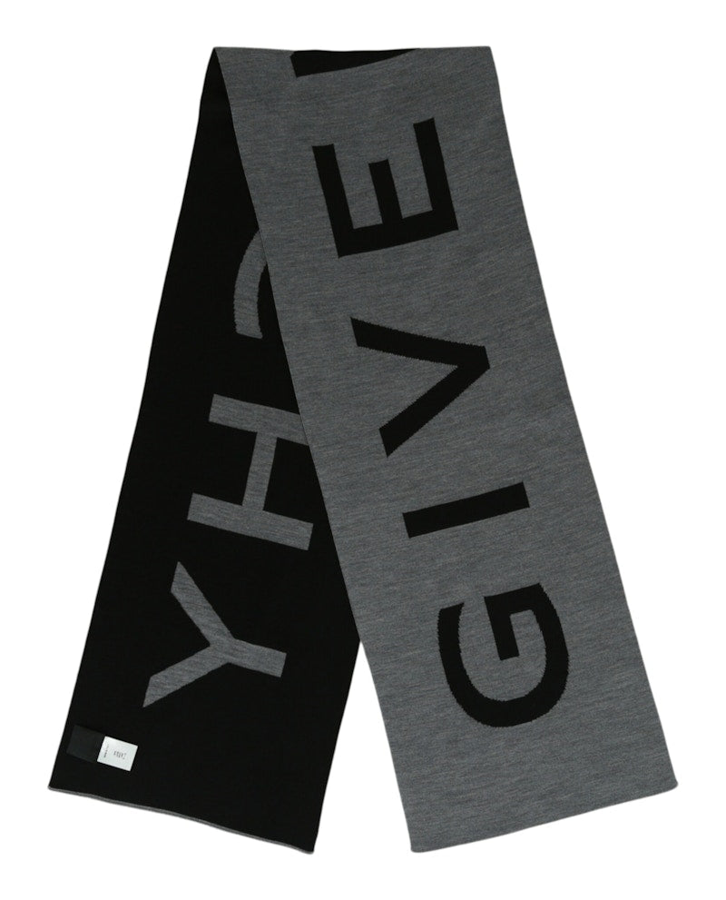 Givenchy Jacquard Logo Scarf Black