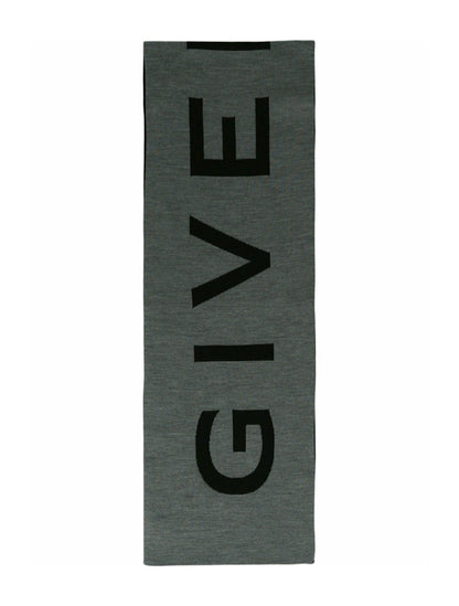 Givenchy Jacquard Logo Scarf Black