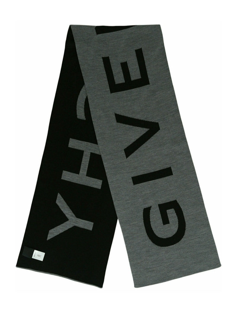 Givenchy Jacquard Logo Scarf Black