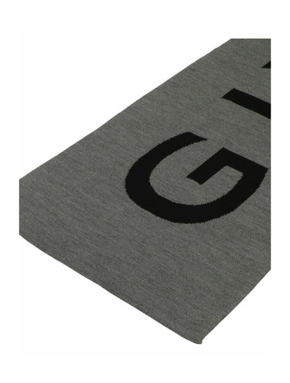 Givenchy Jacquard Logo Scarf Black