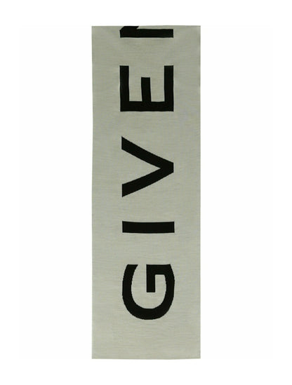 Givenchy Jacquard Logo Scarf Clay/Black