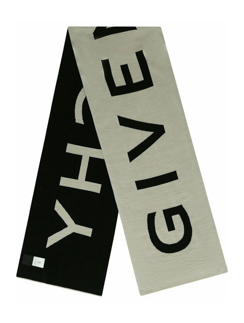 Givenchy Jacquard Logo Scarf Clay/Black
