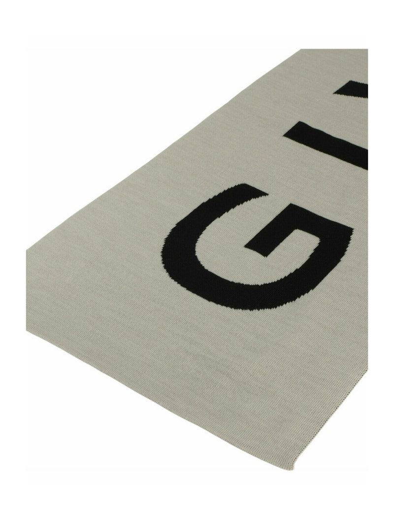 Givenchy Jacquard Logo Scarf Clay/Black