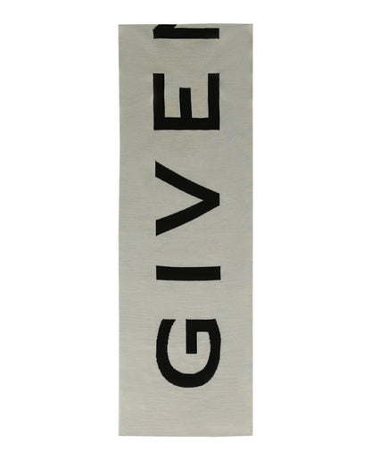 Givenchy Jacquard Logo Scarf Clay/Black