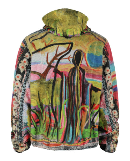Givenchy Josh Smith Reversible Fleece Jacket Multi