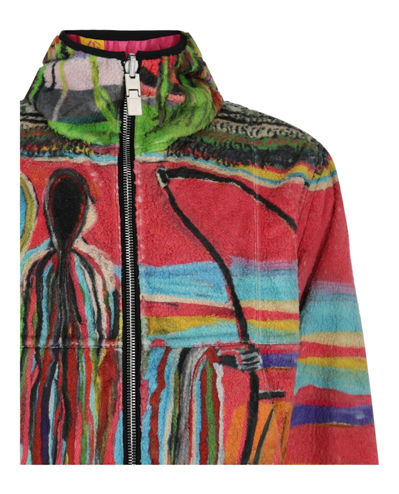 Givenchy Josh Smith Reversible Fleece Jacket Multi