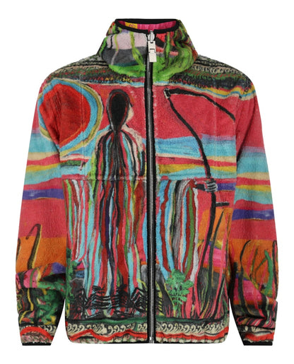 Givenchy Josh Smith Reversible Fleece Jacket Multi