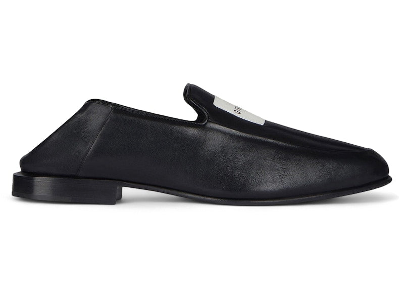 Givenchy Label Loafer Shiny Black