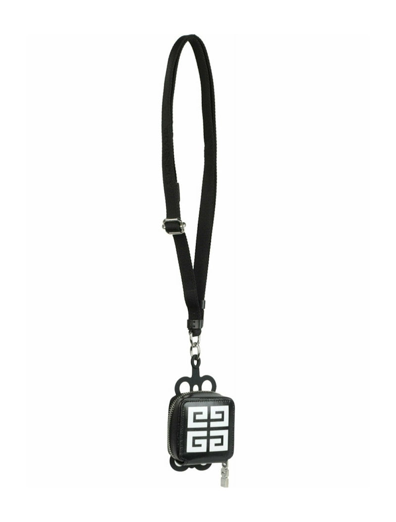 Givenchy Leather 4G AirPods Case Black
