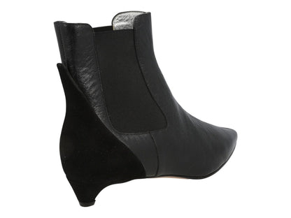 Givenchy Leather Chelsea Ankle Booties Black (Women's)