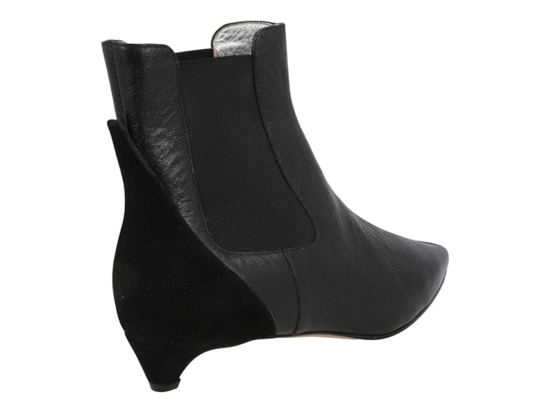 Givenchy Leather Chelsea Ankle Booties Black (Women's)