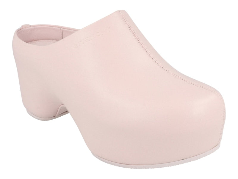 Givenchy Leather G Clogs Light Pink (Women's)