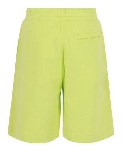 Givenchy Logo Bermuda Sweatshorts Acid Yellow