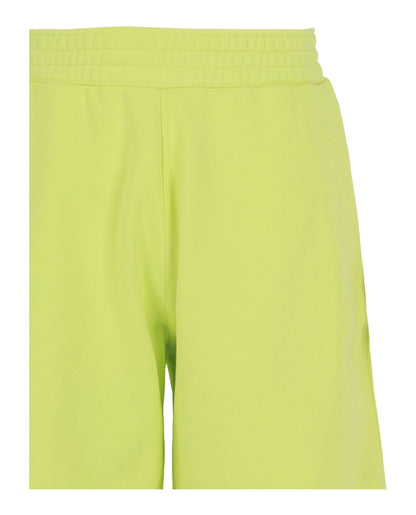Givenchy Logo Bermuda Sweatshorts Acid Yellow