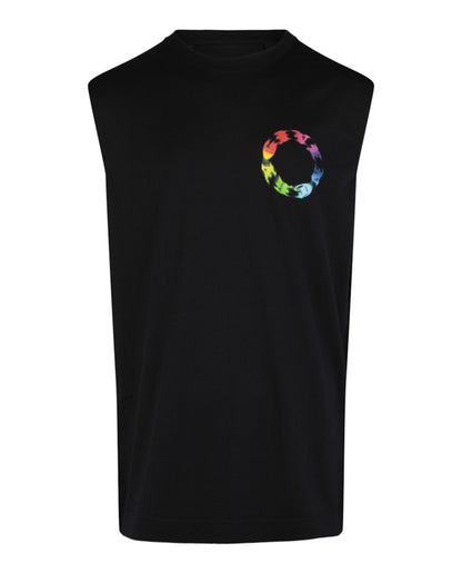 Givenchy Logo Circle Print Slim-Fit T-shirt Black