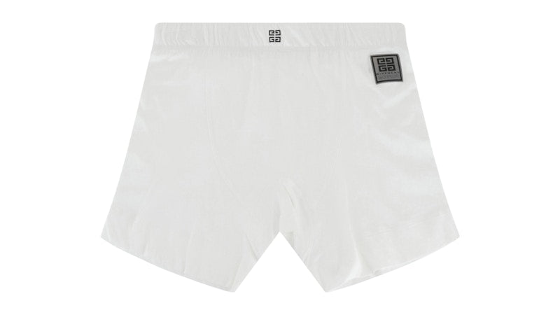 Givenchy Logo Cotton Boxer Briefs White