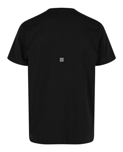 Givenchy Logo Crewneck Short-Sleeve T-shirt Black