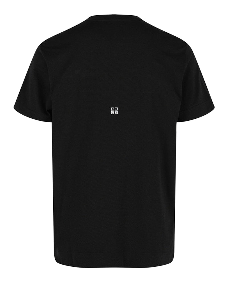 Givenchy Logo Crewneck Short-Sleeve T-shirt Black
