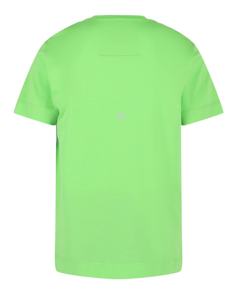 Givenchy Logo Crewneck Short-Sleeve T-shirt Bright Green