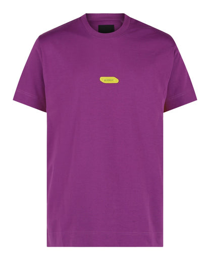 Givenchy Logo Crewneck Short-Sleeve T-shirt Grape