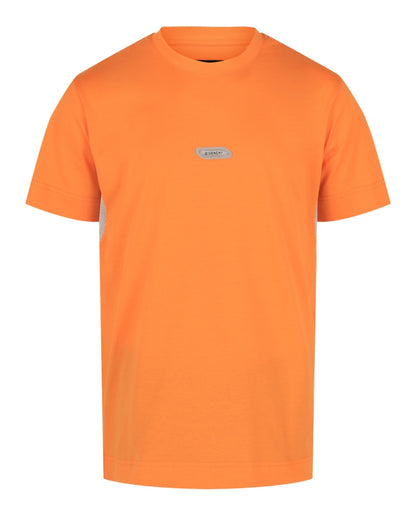 Givenchy Logo Crewneck Short-Sleeve T-shirt Orange