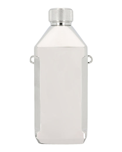 Givenchy Logo Engraved Stainless Steel Water Bottle Silver
