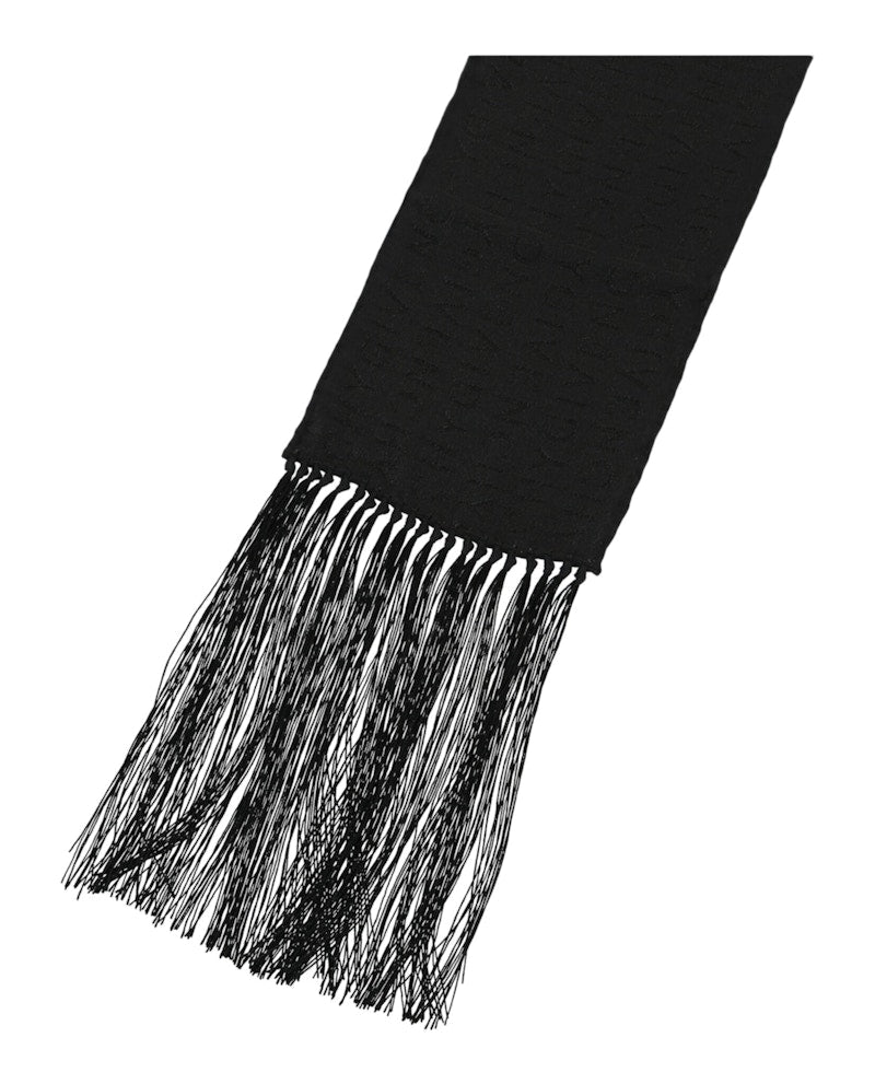 Givenchy Logo Evening Shawl Black