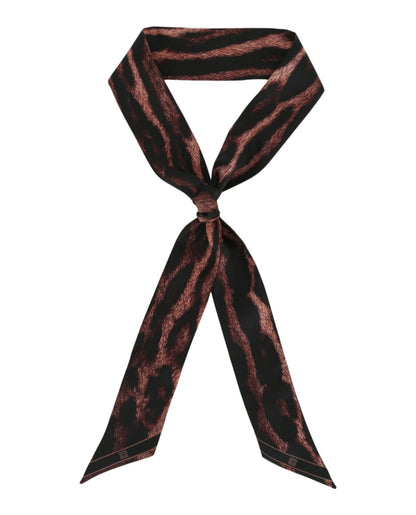 Givenchy Logo Printed Silk Scarf Multi