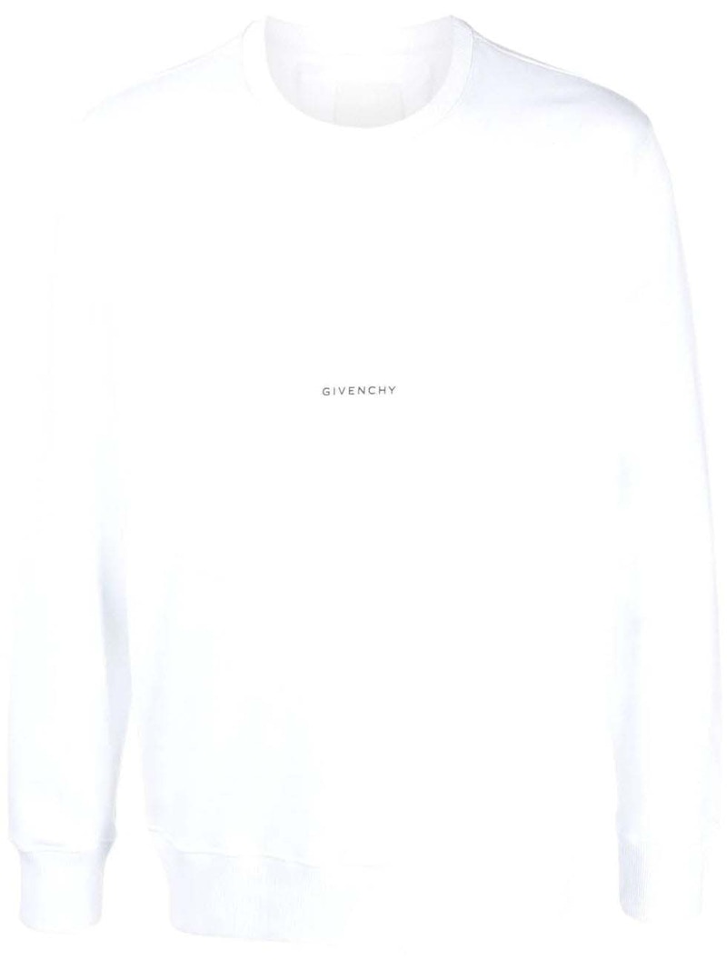 Givenchy Logo Sweatshirt White