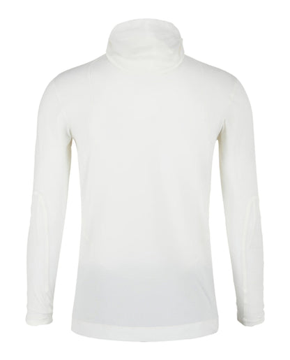 Givenchy Long Sleeve Balaclava Shirt with Gloves White