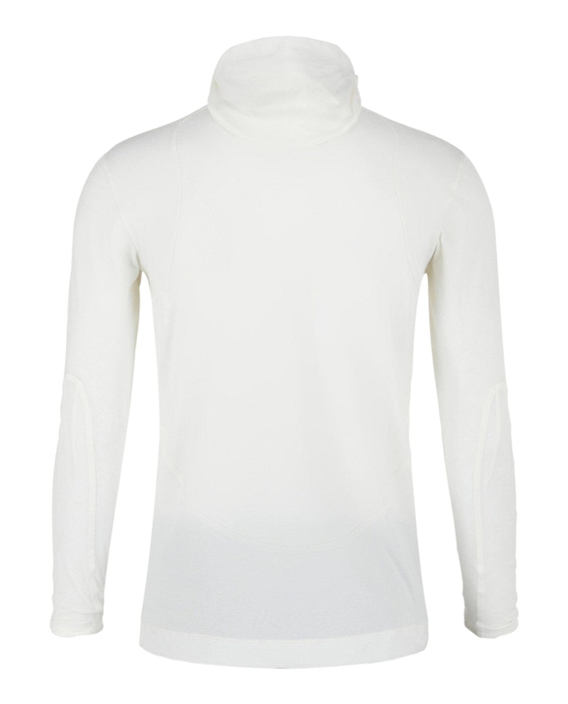 Givenchy Long Sleeve Balaclava Shirt with Gloves White