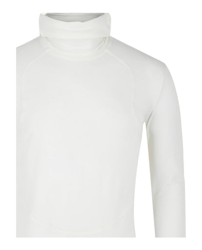 Givenchy Long Sleeve Balaclava Shirt with Gloves White