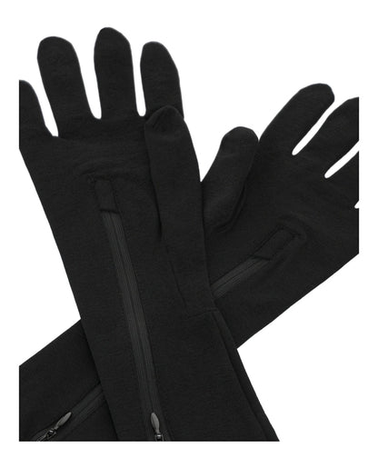 Givenchy Long Zipped Gloves Black