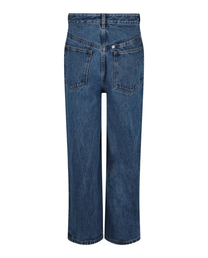 Givenchy Low Crotch Wide-Leg Jeans Blue Indigo