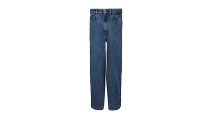 Givenchy Low Crotch Wide-Leg Jeans Blue Indigo