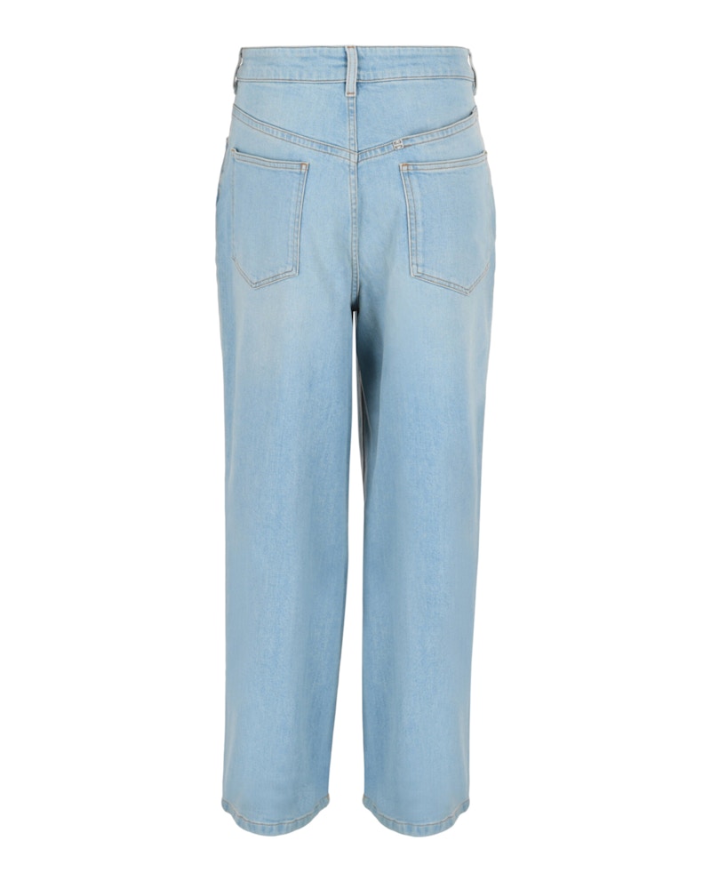 Givenchy Low Crotch Wide-Leg Jeans Light Blue