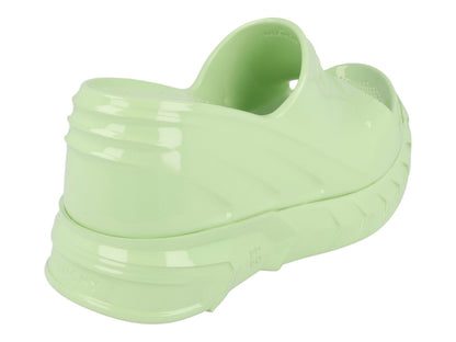Givenchy Marshmallow Wedge Slides Pistachio (Women's)