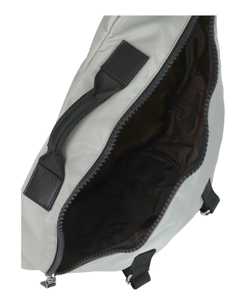 Givenchy Medium G-Zip Triangle Bag In Nylon Medium Grey
