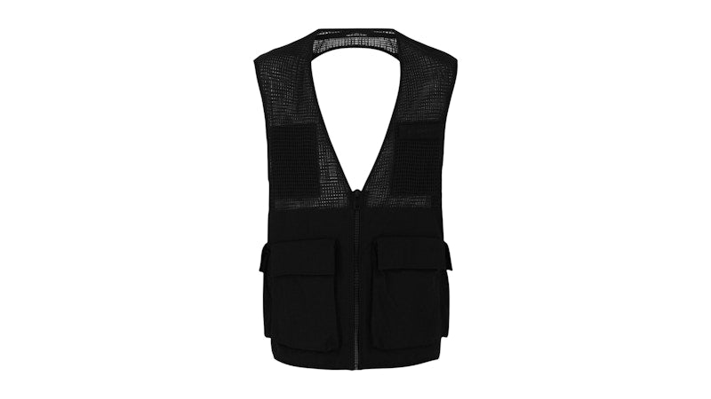 Givenchy Mesh Cargo Vest Black
