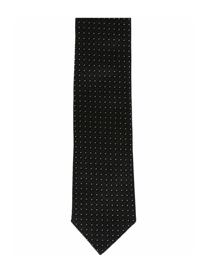 Givenchy Micro Design Silk Tie Black