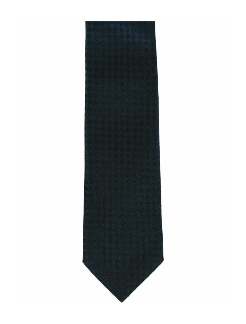 Givenchy Micro Design Silk Tie Navy