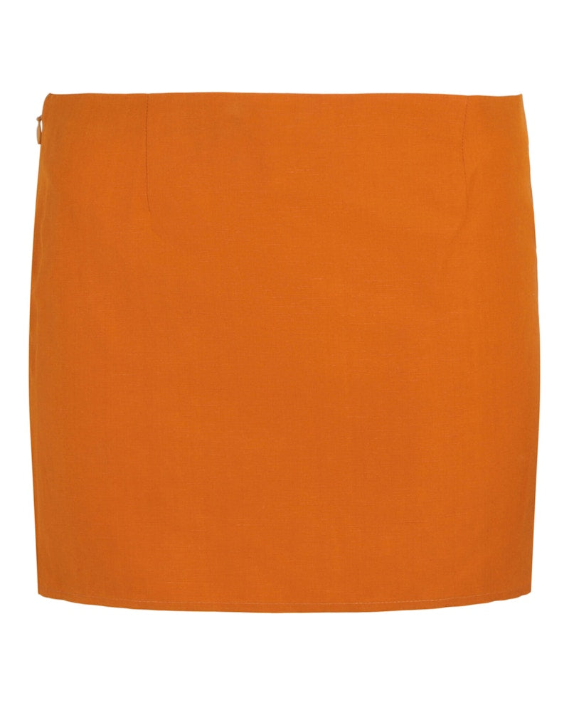 Givenchy Mini Skirt With 4G Emblem Orange