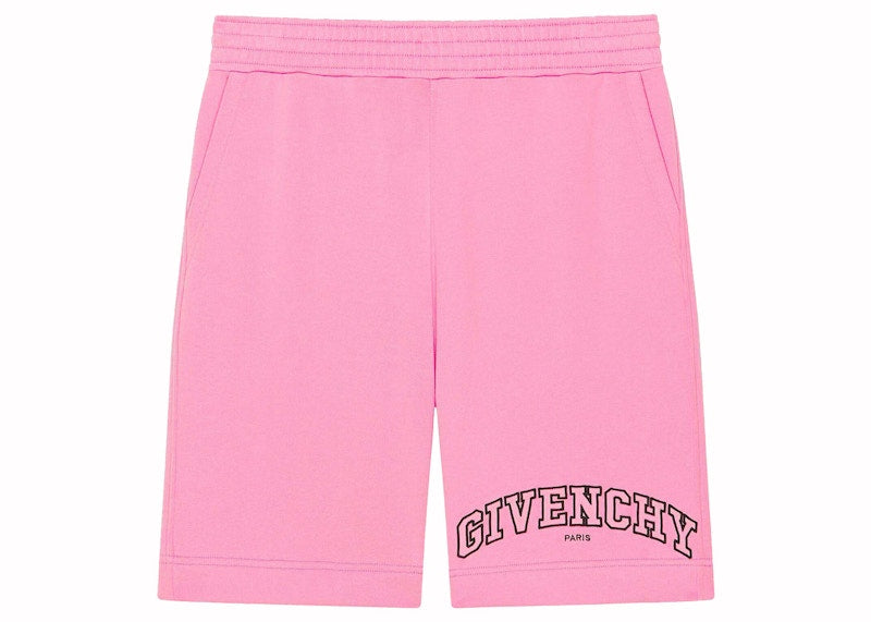 Givenchy Monogram Logo Shorts Pink