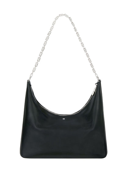 Givenchy Moon Cut Out Shoulder Bag Medium Black