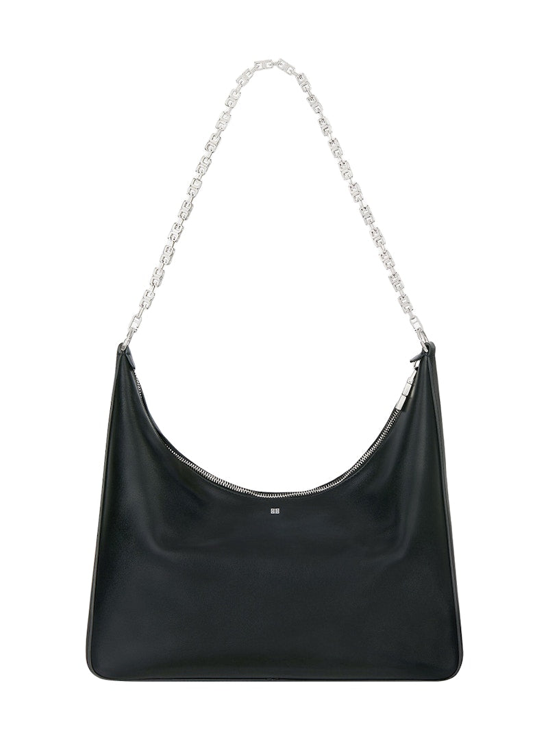 Givenchy Moon Cut Out Shoulder Bag Medium Black