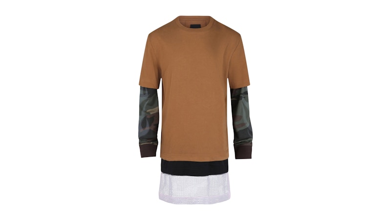 Givenchy Overlapped Long Sleeve T-Shirt Multi