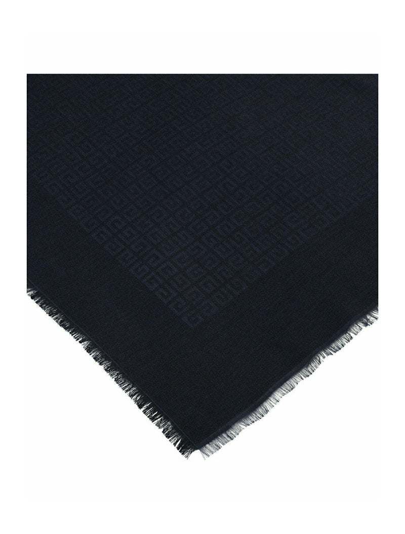 Givenchy Oversized 4G Logo Scarf Dark Blue